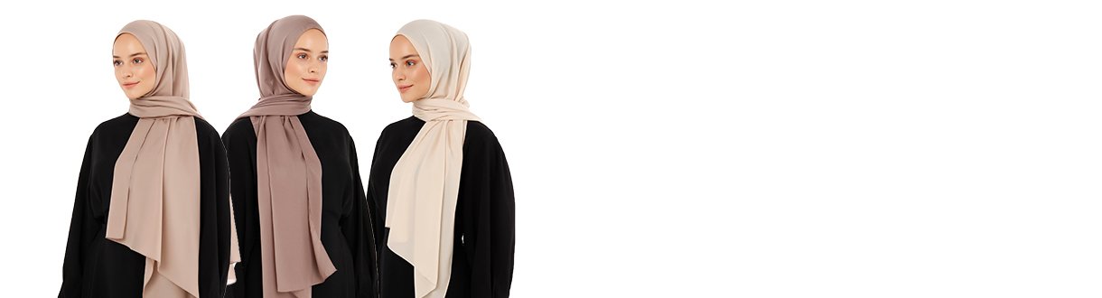 Chiffon Hijab - Från 49,90 kr