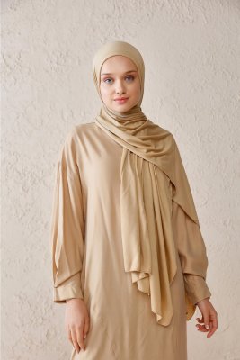 Sibel - Nude Jersey Hijab