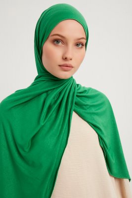 Sibel - Grön Jersey Hijab