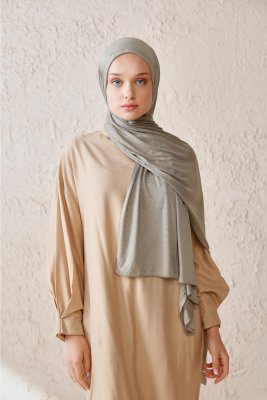 Sibel - Ljusgrön Jersey Hijab