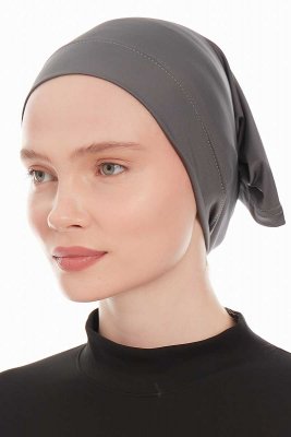Emine - Mörkgrå Hijab Undersjal 