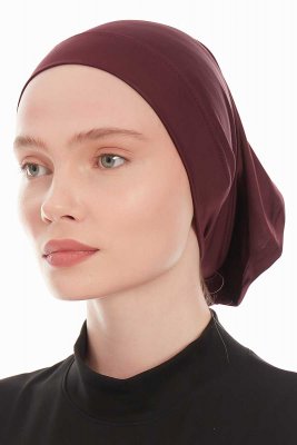 Emine - Plommon Hijab Undersjal 