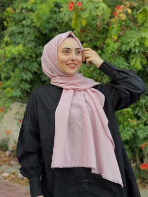 Ermina - Gammelrosa Bomull Hijab - Mirach