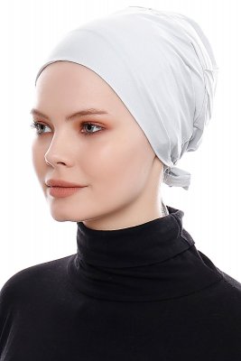 Kiraz - Ljusgrå Bomull XXL Undersjal - Ecardin