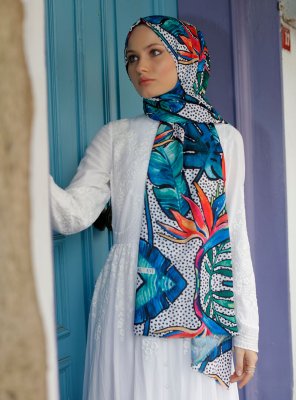 Yumna - Mönstrad Hijab