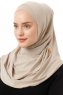 Esma - Ljus Beige Amira Hijab - Firdevs
