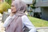 Akay - Taupe Mönstrad Hijab - Sal Evi