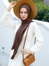 Emira - Mörkbrun Hijab - Sal Evi