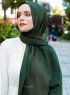 Emira - Mörkgrön Hijab - Sal Evi