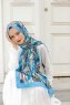 Lilja Mönstrad Twill Hijab - Sal Evi