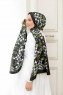 Skog Mönstrad Twill Hijab - Sal Evi