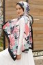 Garden Mönstrad Twill Hijab - Sal Evi
