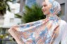 Tropic Mönstrad Twill Hijab - Sal Evi