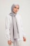 Berrak - Ljusgrå Janjanli Hijab
