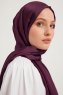 Berrak - Mörklila Janjanli Hijab