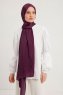 Berrak - Mörklila Janjanli Hijab