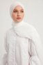 Afet - Offwhite Comfort Hijab