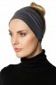 Cemre - Mörkgrå Bandana Underslöja