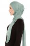 Melek - Grön Premium Jersey Hijab - Ecardin