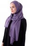 Hanfendy - Mörklila Praktisk One Piece Hijab
