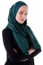 Hanfendy - Mörkgrön Praktisk One Piece Hijab