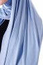 Hanfendy - Ljusblå Praktisk One Piece Hijab