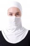 Damla - Creme Ninja Hijab Mask Underslöja