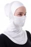 Damla - Creme Ninja Hijab Mask Underslöja