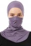 Damla - Lila Ninja Hijab Mask Underslöja