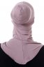 Damla - Stengrå Ninja Hijab Mask Underslöja