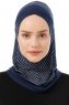 Babe Cross - Marinblå One-Piece Al Amira Hijab