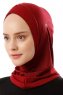 Babe Cross - Bordeaux One-Piece Al Amira Hijab