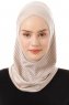 Babe Cross - Ljus Taupe One-Piece Al Amira Hijab