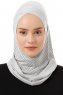 Babe Cross - Ljusgrå One-Piece Al Amira Hijab