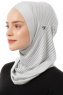 Babe Cross - Ljusgrå One-Piece Al Amira Hijab