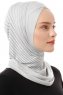 Babe Cross - Ljusgrå One-Piece Al Amira Hijab