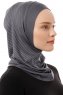 Babe Plain - Mörkgrå One-Piece Al Amira Hijab