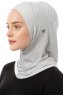 Babe Plain - Ljusgrå One-Piece Al Amira Hijab