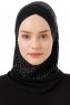 Silva Cross - Svart & Ljusgrå One-Piece Al Amira Hijab