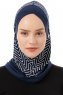 Silva Cross - Marinblå One-Piece Al Amira Hijab