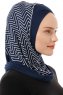 Silva Cross - Marinblå One-Piece Al Amira Hijab