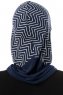 Silva Cross - Marinblå One-Piece Al Amira Hijab