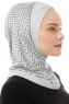 Silva Cross - Ljusgrå One-Piece Al Amira Hijab
