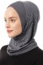 Silva Plain - Mörkgrå One-Piece Al Amira Hijab