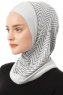 Silva Plain - Ljusgrå One-Piece Al Amira Hijab