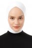 Elnara - Creme Cross Hijab Underslöja