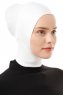 Elnara - Creme Plain Hijab Underslöja