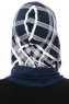 Ekose Cross - Marinblå One-Piece Al Amira Hijab