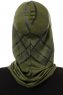 Ekose Cross - Khaki One-Piece Al Amira Hijab