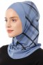 Ekose Cross - Indigo One-Piece Al Amira Hijab